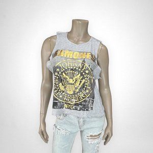 Ramones Band Gray‎ Tank Top M